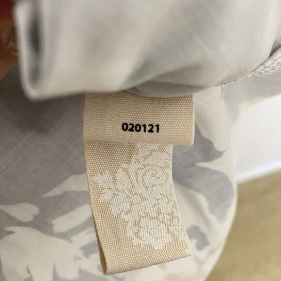 Soft Surroundings Moonglow Midi Dress Sz 12 -3/4 Sleeve Button Up Tiered Floral - Picture 8 of 14